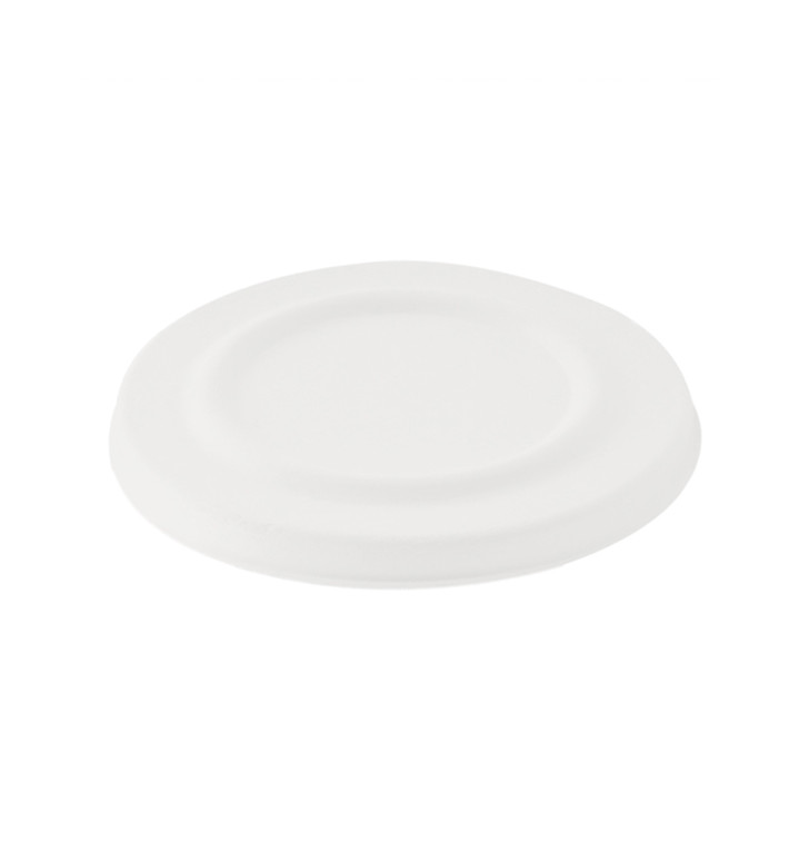 Sucarcane Lid Container 425ml White Ø9,5cm Sucarcane Lid Container 425ml White Ø9,5cm