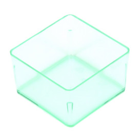 Tasting Plastic Bowl PS Water Green 4,2x4,2cm 