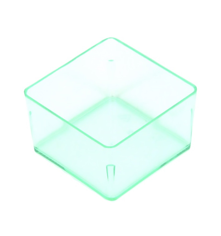 Tasting Plastic Bowl PS Water Green 4,2x4,2cm 