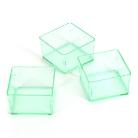 Tasting Plastic Bowl PS Water Green 4,2x4,2cm (576 Units)