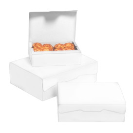 Paper Bakery Box White 17,5x11,5x4,7cm 250g (360 Units)