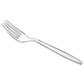 Plastic Fork Magnum Clear 18,5cm (1.000 Units)