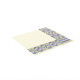 Paper Napkin Stripes and Moles Design 33x33cm 