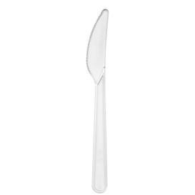 Plastic Knife Magnum Clear 18,5 cm 