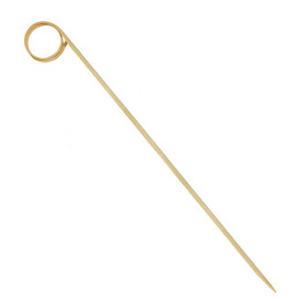 Bamboo Food Pick "Espiral" Design 20cm (5000 Units)