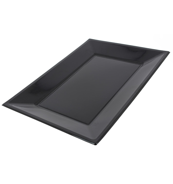 Plastic Tray Black 33x22,5cm 