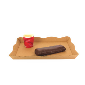 Cardboard Tray Fast Food Kraft (200 Units)