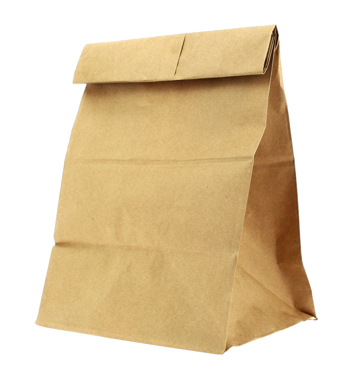 Paper Bag without Handle Kraft 25+15x43cm Paper Bag without Handle Kraft 25+15x43cm