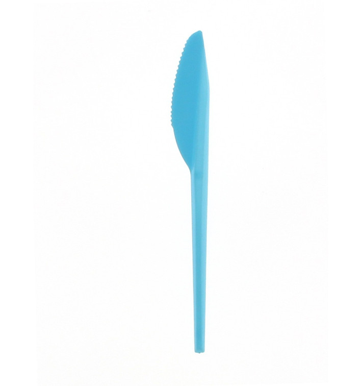 Plastic Knife PS Blue 16,5 cm Plastic Knife PS Blue 16,5 cm