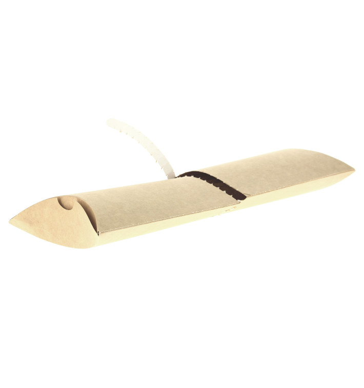 Paper Baguette Container Kraft Easy Opening Paper Baguette Container Kraft Easy Opening