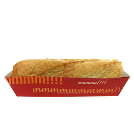 Paper Hot Dog Tray 17,0x5,5x3,8cm (1.000 Units)