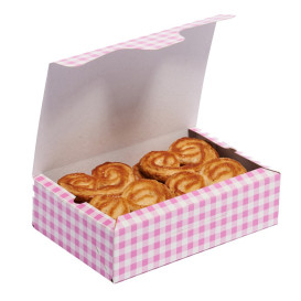 Paper Bakery Box Pink 17,5x11,5x4,7cm 250g (360 Units)