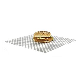 Paper Food Wrap Grease-Proof Black 31x31cm (1000 Units) 