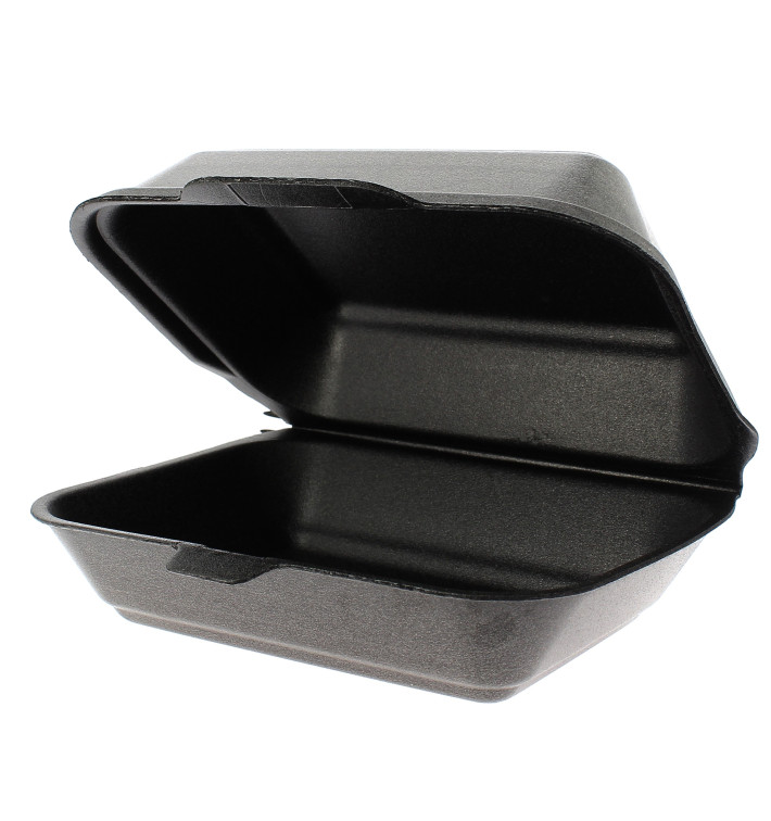 Foam Baguette Container Black 1,85x1,5x0,70cm 