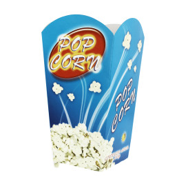 Paper Popcorn Box Small Size 45gr 6,5x8,5x15cm (25 Units)