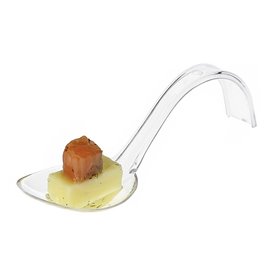 Tasting Spoon PS Curved Clear 13cm 