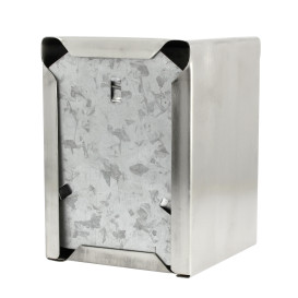 Napkin Stainless Steel Dispenser "MiniServis" 17x17 (12 Units)