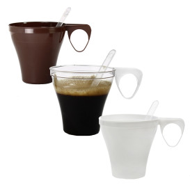 Plastic Cup Brown 80ml (1200 Units)