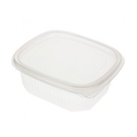 Plastic Hinged Deli Container Microwavable PP 1000ml (50 Units) 