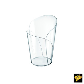 Plastic Tasting Cup PS "Blossom" Clear 90ml (15 Units) 