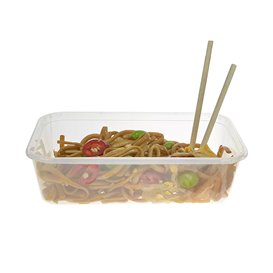 Plastic Deli Container PP Rectangular Shape 500 ml (500 Units)