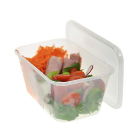 Plastic Deli Container PP Rectangular Shape 1000ml (50 Units) 