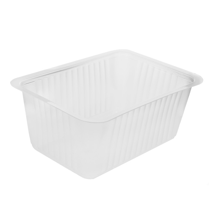 Plastic Deli Container PP Heat Sealable 1500ml 