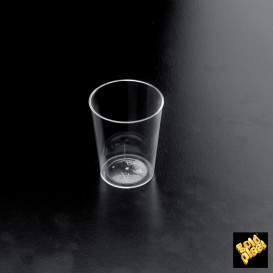Plastic Cup PS "Conical" Clear 50 ml (25 Units)