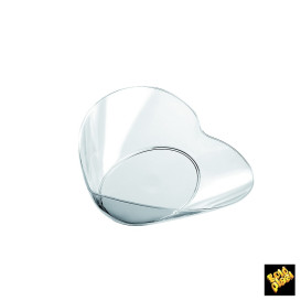 Tasting Plastic Bowl PS "Lovers" Clear 30ml (500 Units)