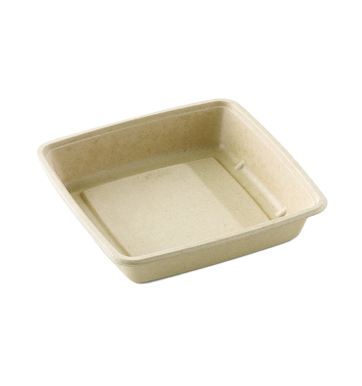 Sugarcane Container 1400ml 23x23x4cm (300 Units) Sugarcane Container 1400ml 23x23x4cm (300 Units)