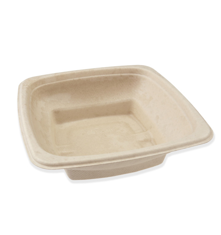 Sugarcane Bowl 750ml 18x18x4cm Sugarcane Bowl 750ml 18x18x4cm