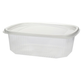 Plastic Hinged Deli Container Microwavable PP 500ml 