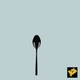 Tasting Mini Spoon Black 10cm (50 Units) 