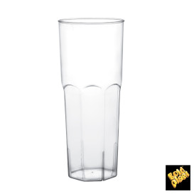 Plastic Collins Glass PS Clear Ø6,5cm 350ml (10 Units) 