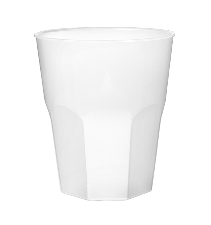 Plastic Cup for Cocktail PP Clear Ø8,4cm 270ml (20 Units) Plastic Cup for Cocktail PP Clear Ø8,4cm 270ml (20 Units)