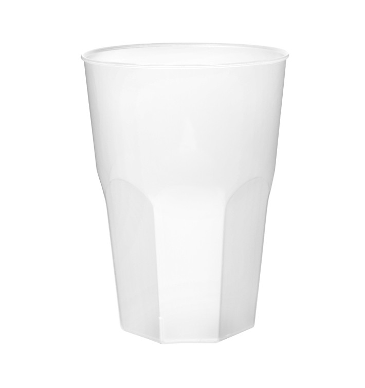 Plastic Cup for Cocktail PP Clear Ø8,4cm 350ml (420 Units) Plastic Cup for Cocktail PP Clear Ø8,4cm 350ml (420 Units)