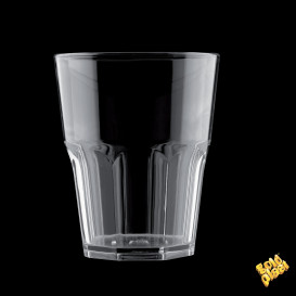 Plastic Glass SAN Reusable "Rox" Clear 300ml (8 Units) 