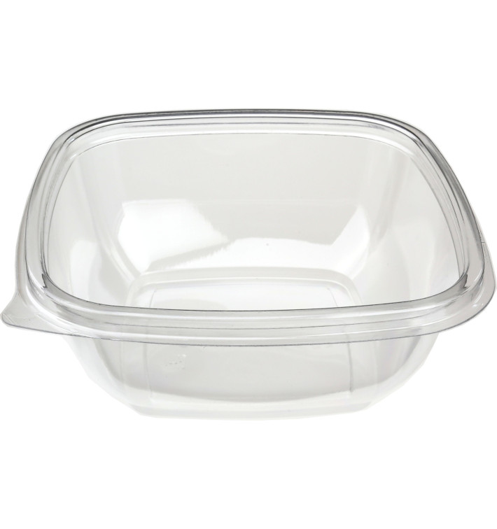 Plastic Bowl PET Square Shape 250ml 125x125x40mm (50 Units) Plastic Bowl PET Square Shape 250ml 125x125x40mm (50 Units)