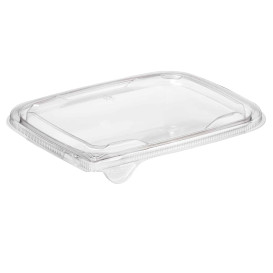 Plastic Lid for Deli Container PET Flat 18x14cm (65 Units) 