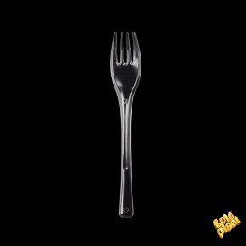 Plastic Fork PS "Fly" Clear 14cm (3000 Units)