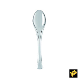 Plastic Spoon PS "Fly" Clear 14,5cm (50 Units) 