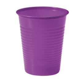 Plastic Cup PS Violet 200ml Ø7cm (1500 Units)