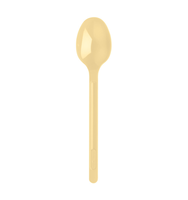 Plastic Spoon PS Cream 17,5cm (20 Units) Plastic Spoon PS Cream 17,5cm (20 Units)