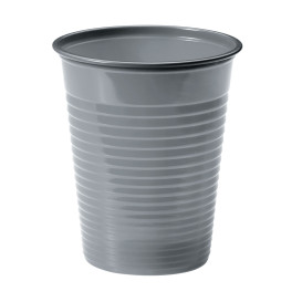 Plastic Cup PS Silver 200ml Ø7cm (1500 Units)