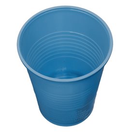 Plastic Cup PS Dark Blue 200ml Ø7cm (50 Units) 