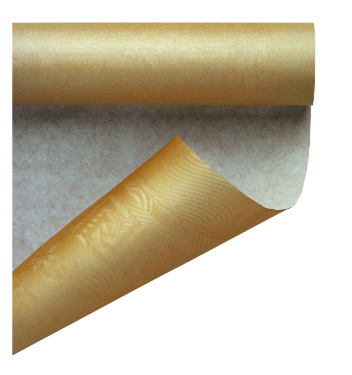 Paper Tablecloth Roll Gold 1,2x7m (1 Unit) Paper Tablecloth Roll Gold 1,2x7m (1 Unit)
