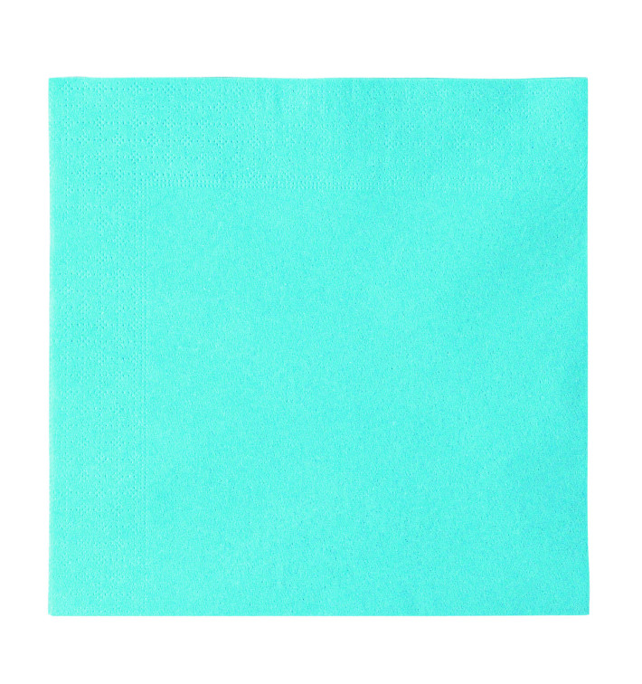 Paper Napkin 2 Layers Light Blue 33x33cm (50 Units) Paper Napkin 2 Layers Light Blue 33x33cm (50 Units)