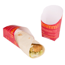 Paper Wrap Food Container 60x50x12cm (600 Units)