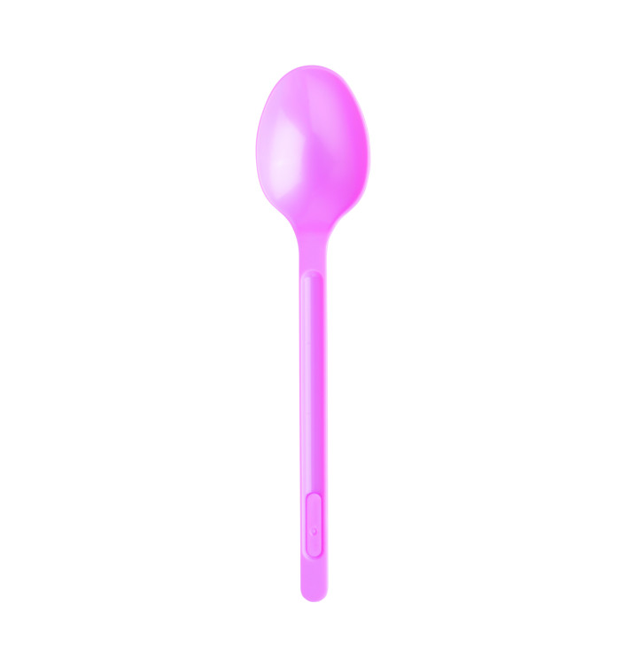Plastic Spoon PS Pink 17,5cm (600 Units) Plastic Spoon PS Pink 17,5cm (600 Units)