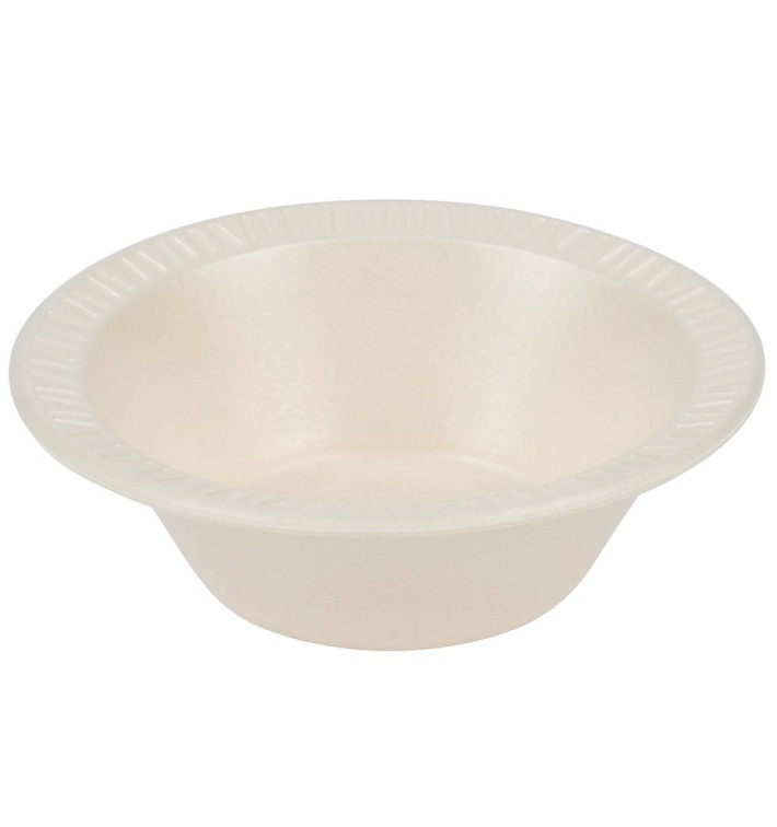 Foam Bowl Laminated Honey 180ml Ø11,5cm (125 Units) Foam Bowl Laminated Honey 180ml Ø11,5cm (125 Units)